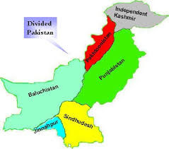 divided pakistan